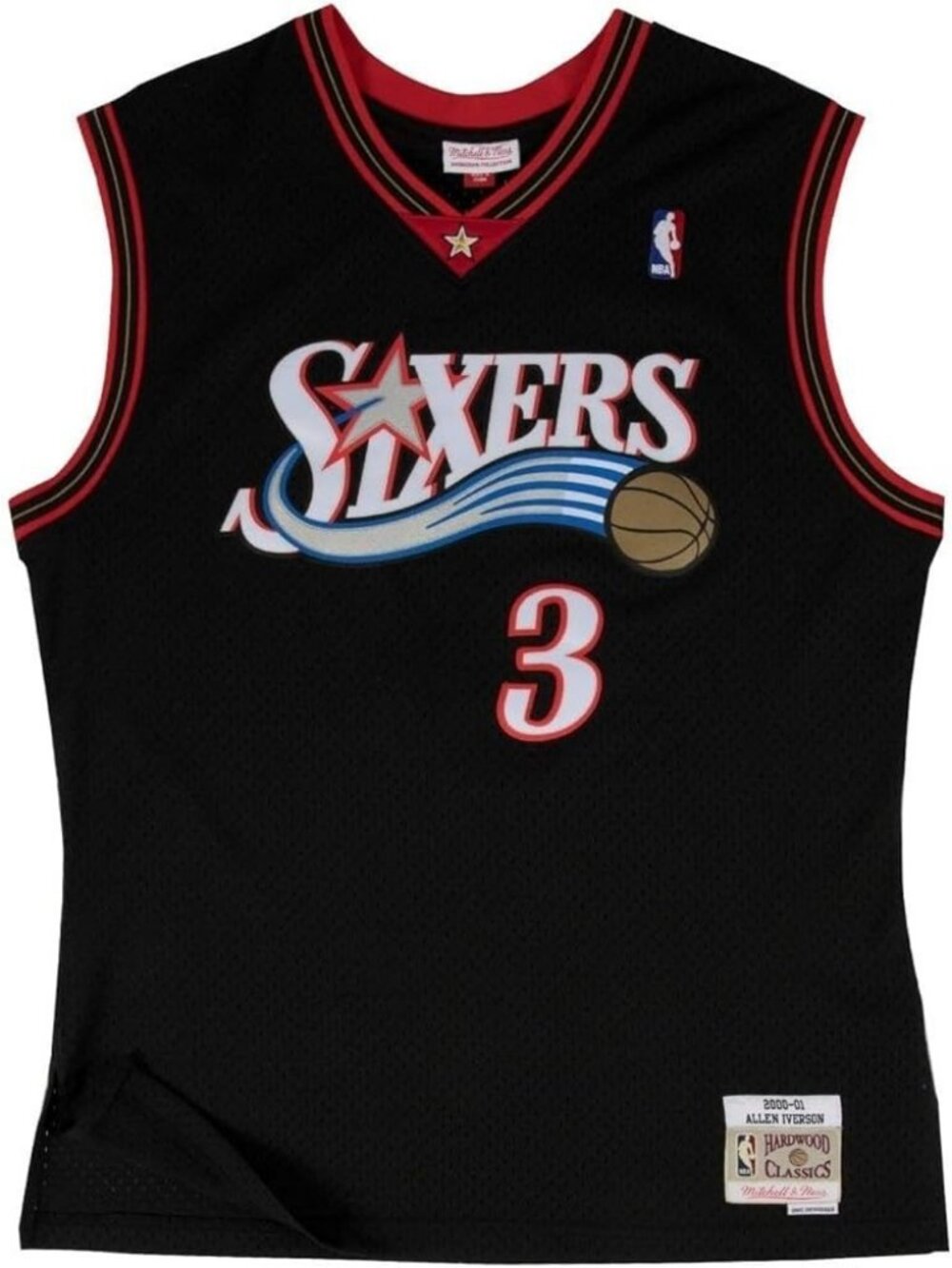 Men's Philadelphia 76ers Allen Iverson Mitchell & Ness Jersey NEW WITH TAGS!